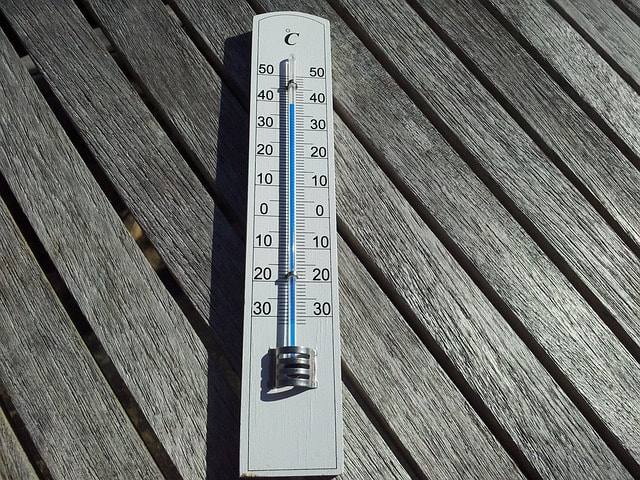 Thermometer for sauna 